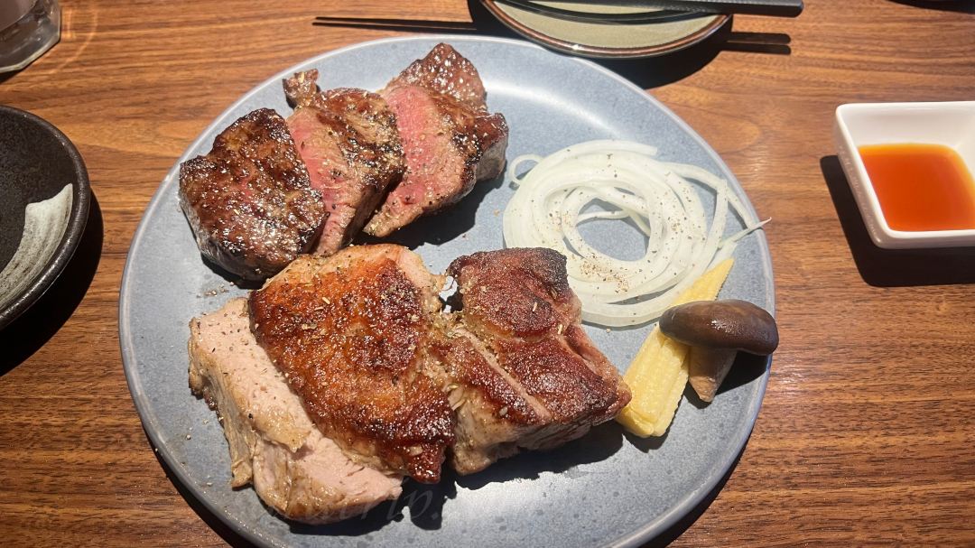 3訪斗六美食【一鮮切炭燻牛排】超好吃的8oz肩胛羽毛厚切牛 - 第21張圖
