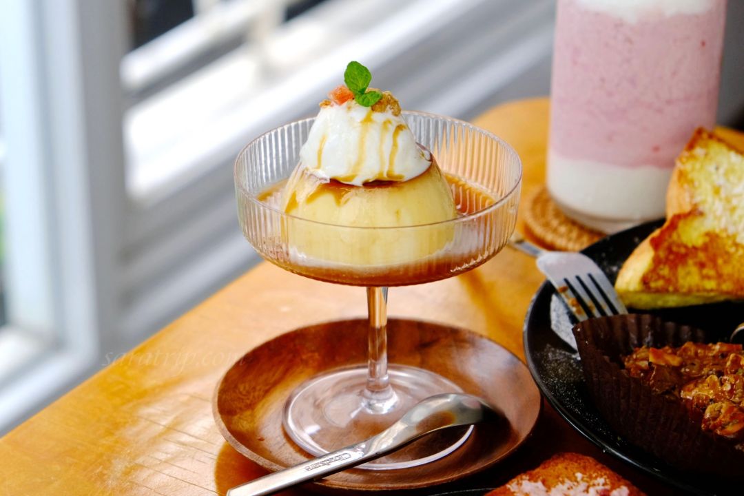 嘉義美食推薦|養牛人家早午餐下午茶親子寵物友善餐廳 - 第27張圖 昭和濃口布丁