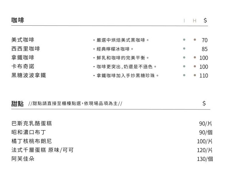 嘉義美食推薦|養牛人家早午餐下午茶親子寵物友善餐廳 - 第10張圖 養牛人家菜單價格
